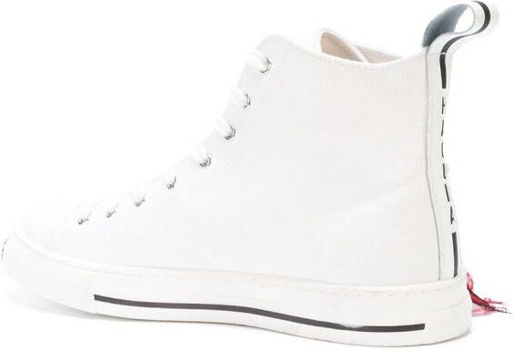 Haculla Lives Hi-top sneakers White