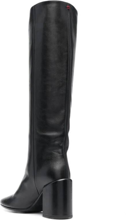 Halmanera Bess 90mm knee-length boots Black