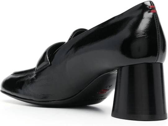 Halmanera Dani 55mm leather loafers Black