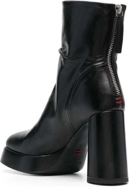 Halmanera Lara 90mm ankle boots Black