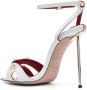 HARDOT Booty 120mm crystal-embellished sandals White - Thumbnail 3