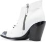 HARDOT studded leather ankle boots White - Thumbnail 3