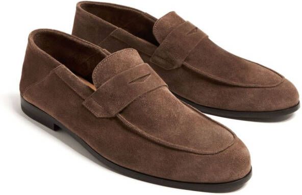 Harrys of London Wilson II round toe loafers Brown