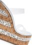 Haus of Honey crystal embellished wedge sandals Neutrals - Thumbnail 2