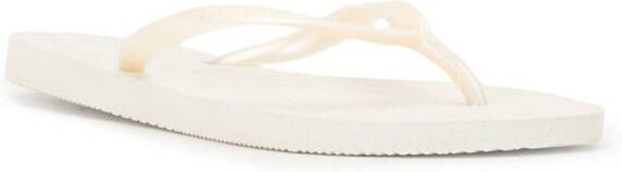 Havaianas Slim textured flip-flops White