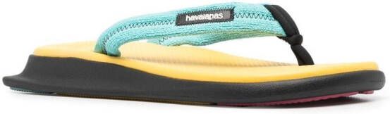 Havaianas Tradi Zori wedge flip-flops Blue