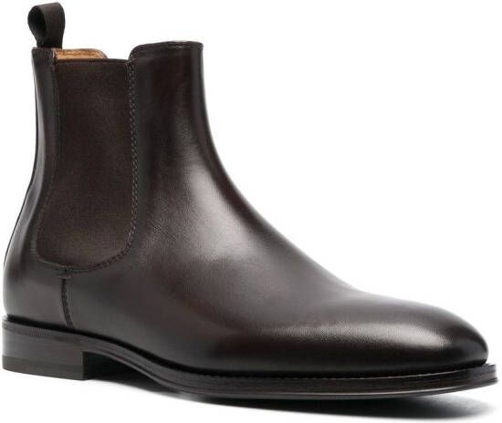 Henderson Baracco 25mm leather Chelsea boots Brown