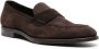 Henderson Baracco almond-toe suede loafers Brown - Thumbnail 2