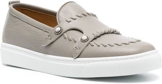 Henderson Baracco Astra leather loafers Grey