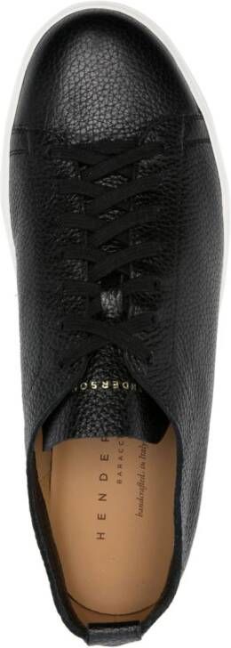 Henderson Baracco Byron leather sneakers Black