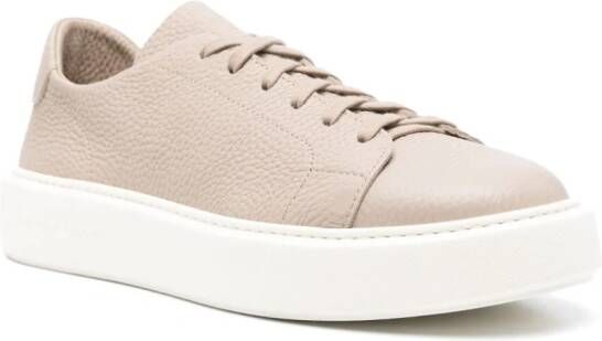 Henderson Baracco Chronos leather sneakers Grey