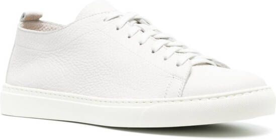 Henderson Baracco grained-texture low-top sneakers White