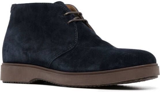 Henderson Baracco lace-up ankle boots Blue