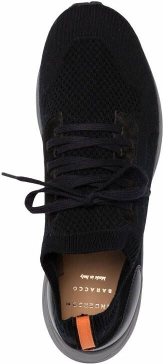 Henderson Baracco lace-up low-top sneakers Black