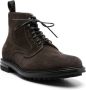 Henderson Baracco lace-up suede ankle boots Brown - Thumbnail 2