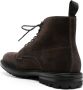 Henderson Baracco lace-up suede ankle boots Brown - Thumbnail 3