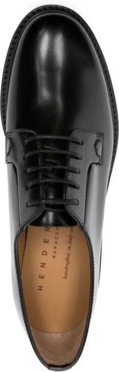 Henderson Baracco leather Derby shoes Black
