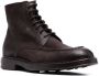 Henderson Baracco leather lace-up ankle boots Brown - Thumbnail 2