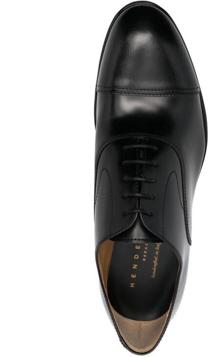 Henderson Baracco leather Oxford shoes Black