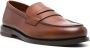 Henderson Baracco penny-slot leather loafers Brown - Thumbnail 2