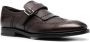 Henderson Baracco perforated buckled monk shoes Brown - Thumbnail 2