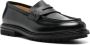 Henderson Baracco polished leather penny loafers Black - Thumbnail 2
