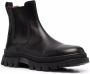 Henderson Baracco ridged leather ankle boots Black - Thumbnail 2