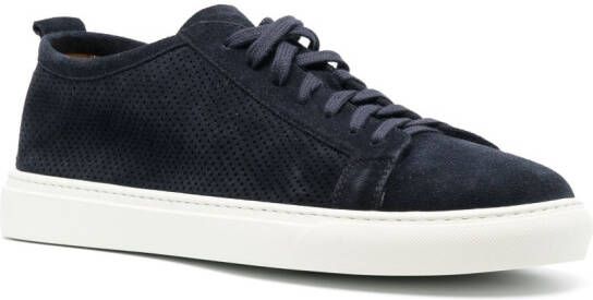 Henderson Baracco Ronny suede low-top sneakers Blue