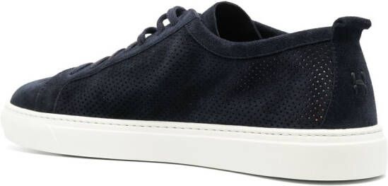 Henderson Baracco Ronny suede low-top sneakers Blue