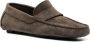 Henderson Baracco segmented-sole suede loafers Brown - Thumbnail 2