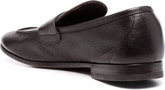 Henderson Baracco slip-on leather loafers Brown