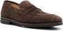 Henderson Baracco suede penny loafers Brown - Thumbnail 2