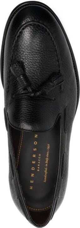 Henderson Baracco tassel-detail flat loafers Black
