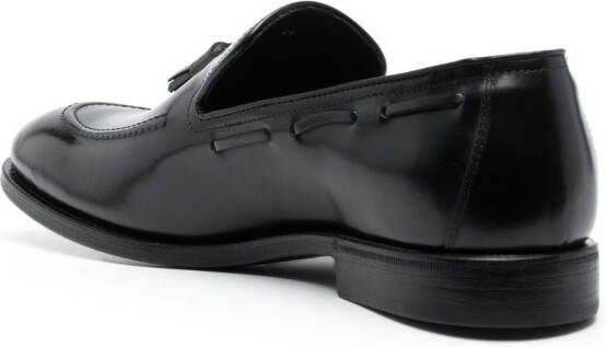 Henderson Baracco tassel-detail leather loafers Black