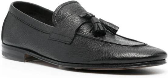 Henderson Baracco tassel-detail leather loafers Black