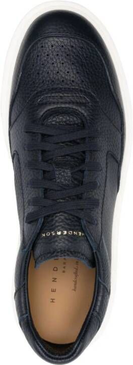 Henderson Baracco Teseo leather sneakers Blue