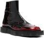 Henrik Vibskov Enzo leather ankle boots Red - Thumbnail 2