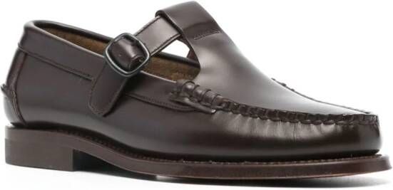 Hereu Alber leather loafers Brown