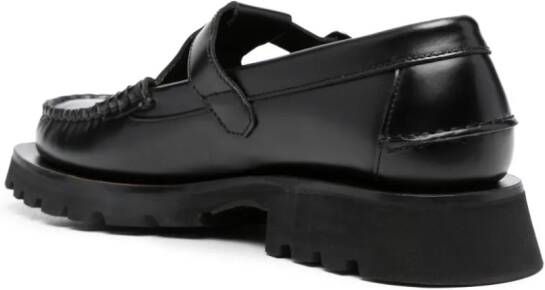 Hereu Alber patent leather loafers Black