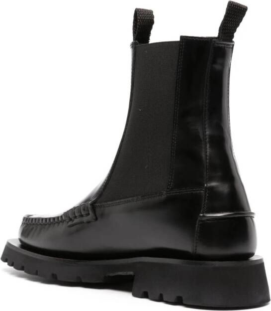 Hereu Alda 45mm leather ankle boots Black