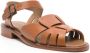 Hereu Ancora leather sandals Brown - Thumbnail 1