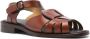 Hereu Ancora leather sandals Brown - Thumbnail 2