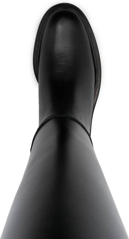 Hereu Anella interwoven-detail boots Black