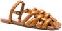 Hereu Cabersa distressed leather sandals Brown - Thumbnail 2