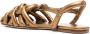 Hereu Cabersa Distressed sandals Gold - Thumbnail 3