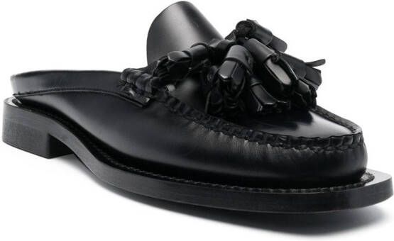 Hereu Cairel slip-on leather loafers Black
