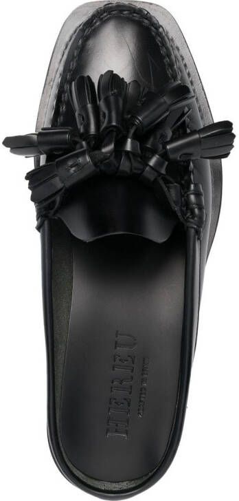 Hereu Cairel slip-on leather loafers Black