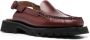 Hereu cut-out detail leather loafers Brown - Thumbnail 2