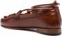Hereu Ghillie leather loafers Brown - Thumbnail 3