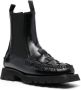 Hereu interwoven-detail leather ankle boots Black - Thumbnail 2